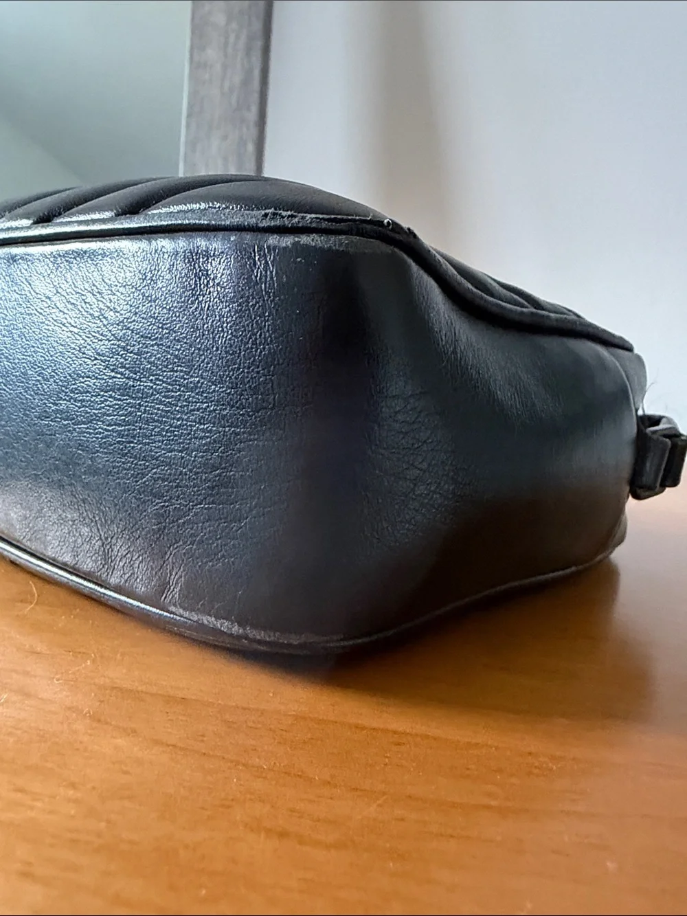 Saint Laurent Black Lou Camera Bag - Picture 7 of 11